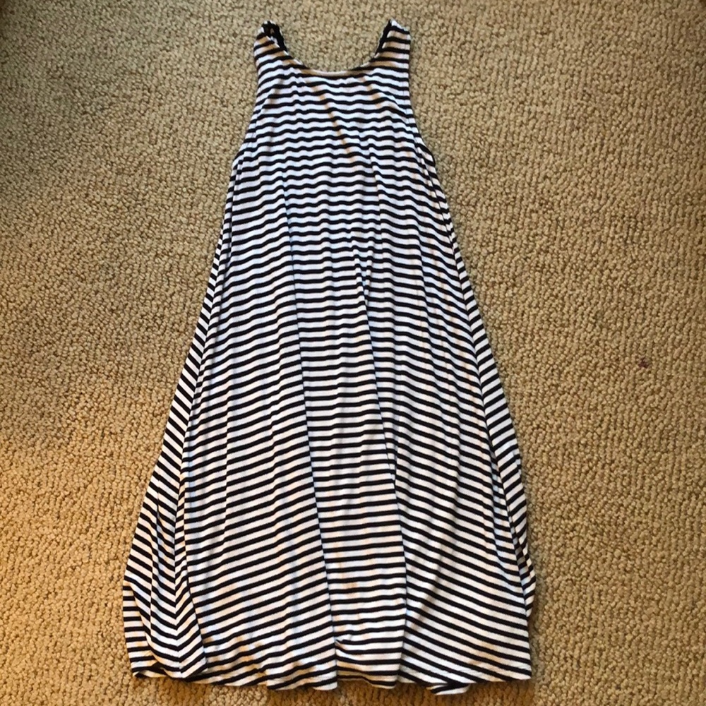 striped old navy dress